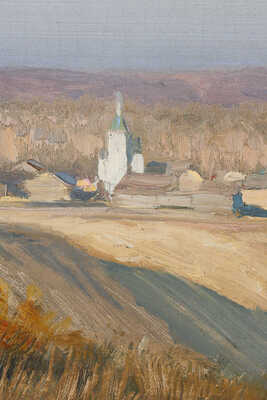 Вебер Яков Яковлевич. Осенний пейзаж